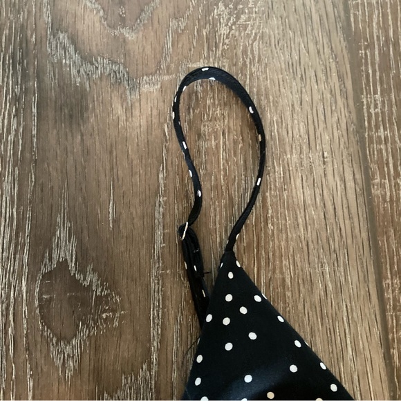 LF SEEK the LABEL Black and White Polka Dot Cropped Jumpsuit Size Small - Picture 7 of 10